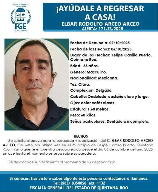 Reportan desapareciión de Elbar Rodolfo, maestro de Conalep Especial