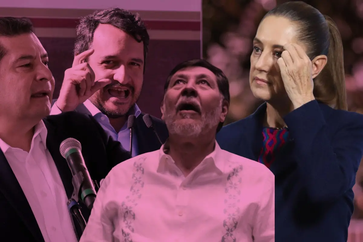  Sheinbaum se deslinda; Noroña, Armenta y Andy mantienen excesos
 