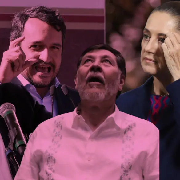 Grietas en Morena: Sheinbaum se deslinda; Noroña, Armenta y Andy mantienen excesos