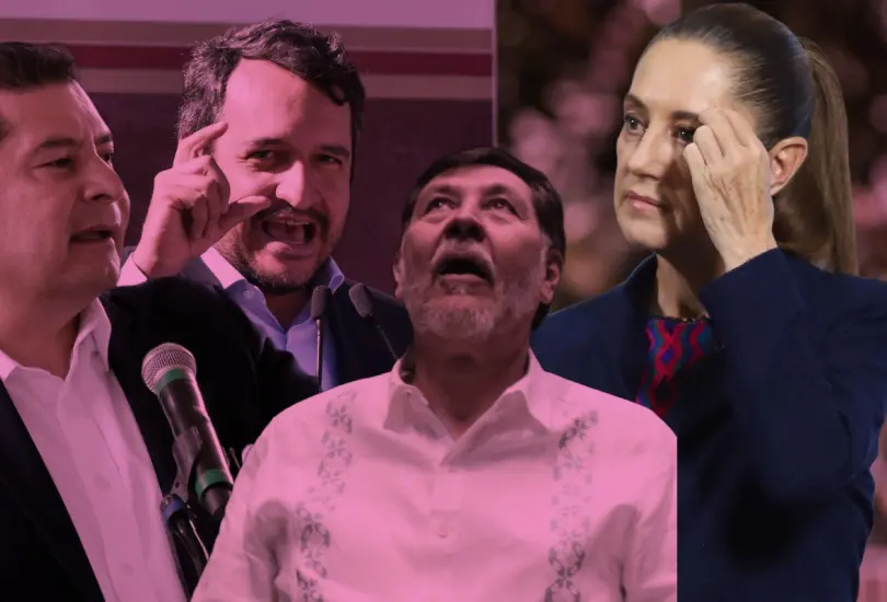 Sheinbaum se deslinda; Noroña, Armenta y Andy mantienen excesos Sheinbaum se deslinda; Noroña, Armenta y Andy mantienen excesos