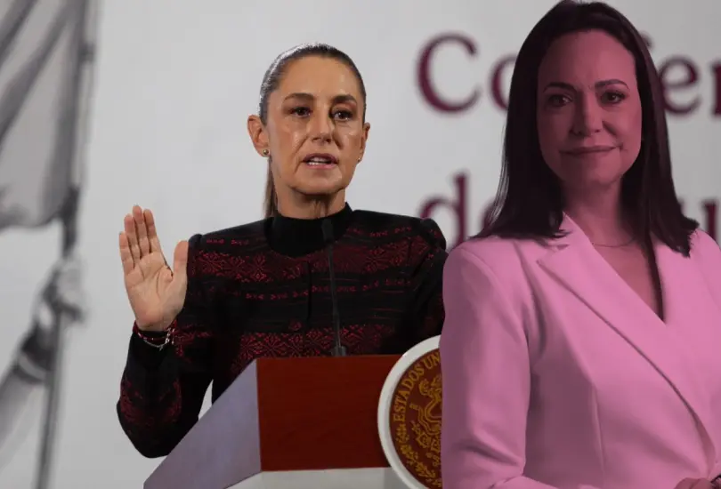 Sheinbaum evita pronunciarse sobre el Nobel de Corina Machado