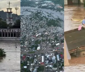 Poza Rica colapsa por el desbordamiento del río Cazones: familias, casas y coches atrapados bajo el agua