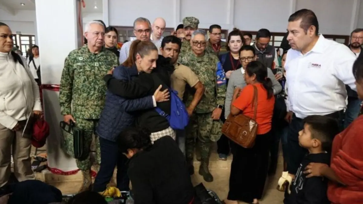  Claudia Sheinbaum anuncia su visita a tres estados afectados por las lluvias. 
