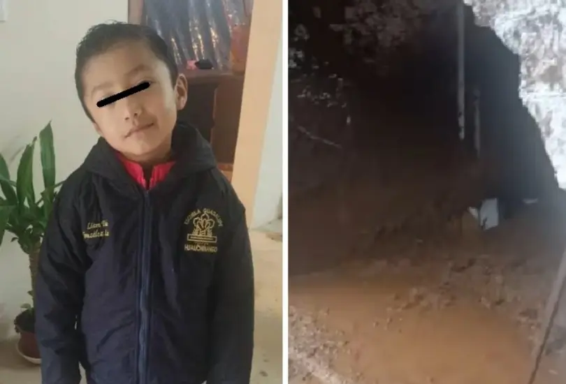 Abigail Lechuga Sosa perdió a su madre y a su pequeño Liam Tadeo González Lechuga cuando el cerro colapsó sobre su casa.