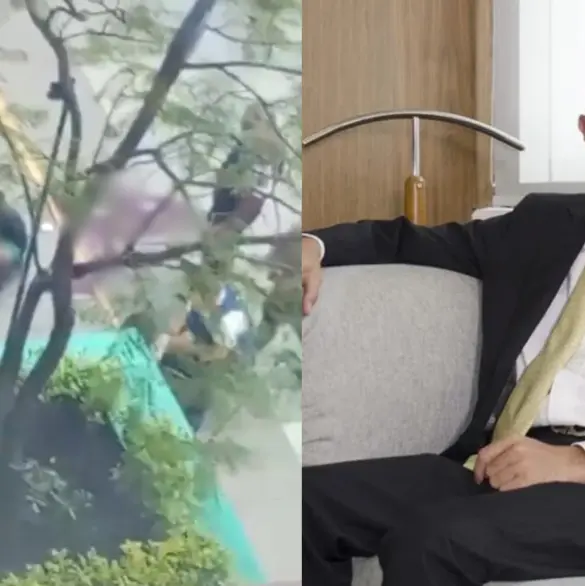 Filtran nuevo video del ataque a David Cohen, ex abogado de Billy Álvarez, en Ciudad Judicial 