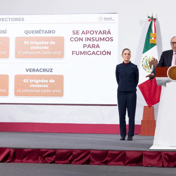 Sheinbaum desata polémica por instrucción al secretario de salud: "No digas municipios afectados"
