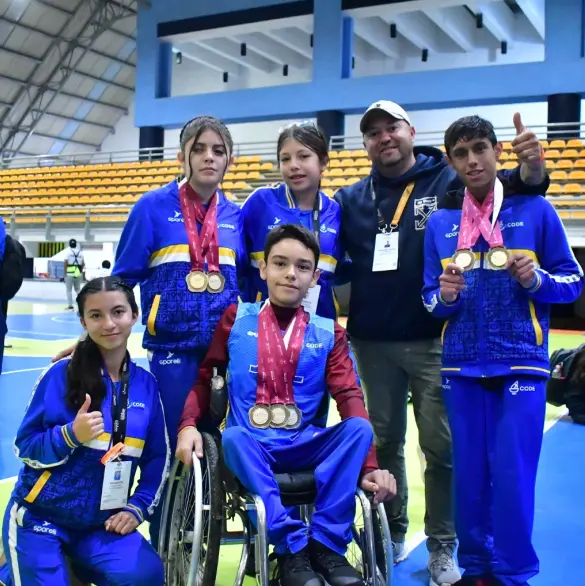 Jalisco rompe récord con 283 medallas de oro en la Paralimpiada Nacional 2025