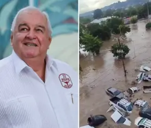 "&iexcl;Que me metan a la c&aacute;rcel!": Alcalde de Poza Rica admite que no se construy&oacute; muro de contenci&oacute;n del r&iacute;o Cazones