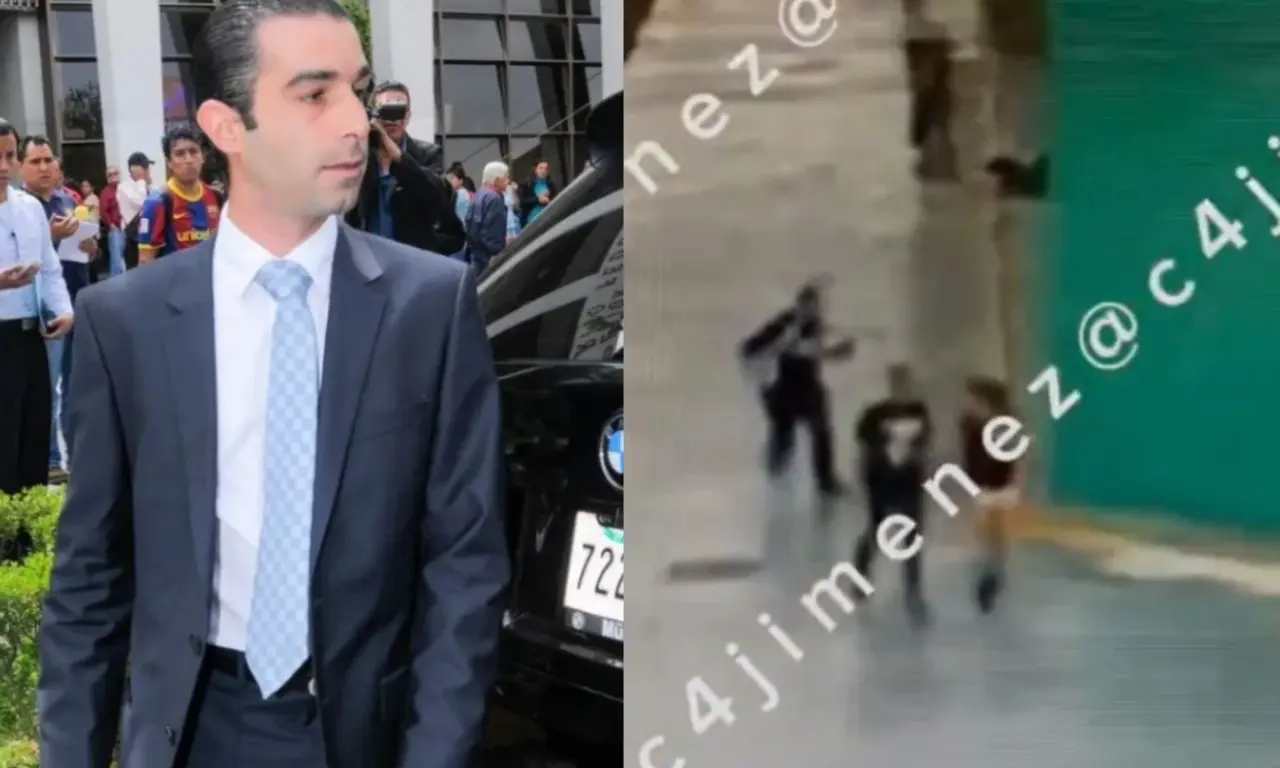  Así fue el asesinato de David Cohen en Ciudad Judicial en la CDMX. 