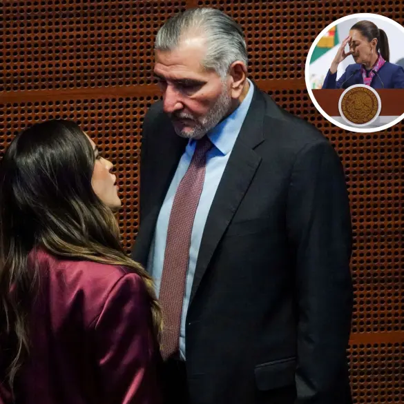 Hablan sobre su cara: ¿Qué dicen los supuestos audios donde Adán Augusto y Andrea Chávez critican a Claudia Sheinbaum?