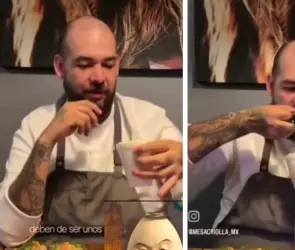 Huelen muy feo: Tunden al chef Javier García por menospreciar los esquites de 30 pesos