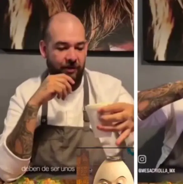 Huelen muy feo: Tunden al chef Javier García por menospreciar los esquites de 30 pesos