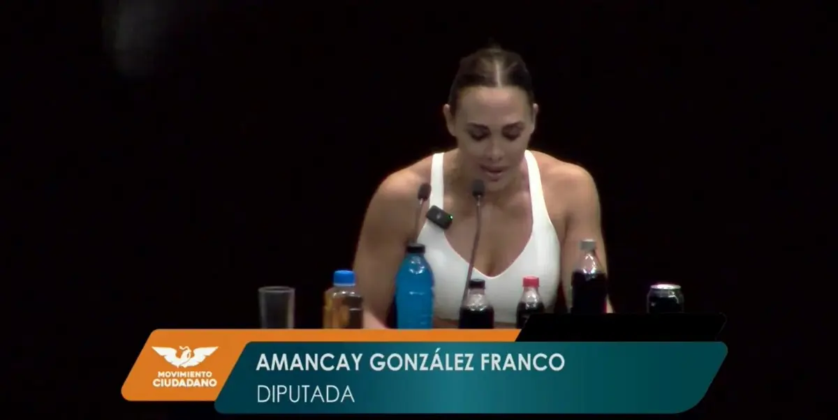 "Macky" González es diputada de Movimiento Ciudadano. Cámara de Diputados.