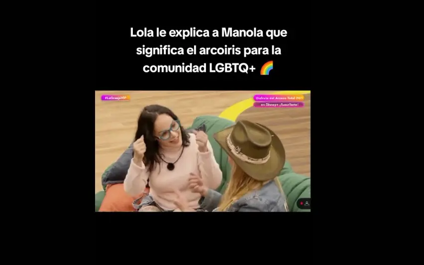 Lola Cortés y Manola Diez TikTok