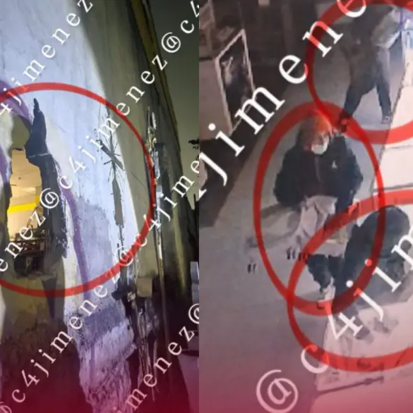 Hacen hoyo en la pared y roban una tienda Coppel en Álvaro Obregón