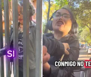 Surgen nuevos videos de "Lady Patadas" agrediendo a su ex pareja antes de golpear al policía