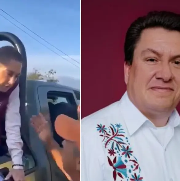 Sheinbaum pide a pobladores de Tianguistengo pensar en quién votan tras quejas por alcalde Febronio Rodríguez