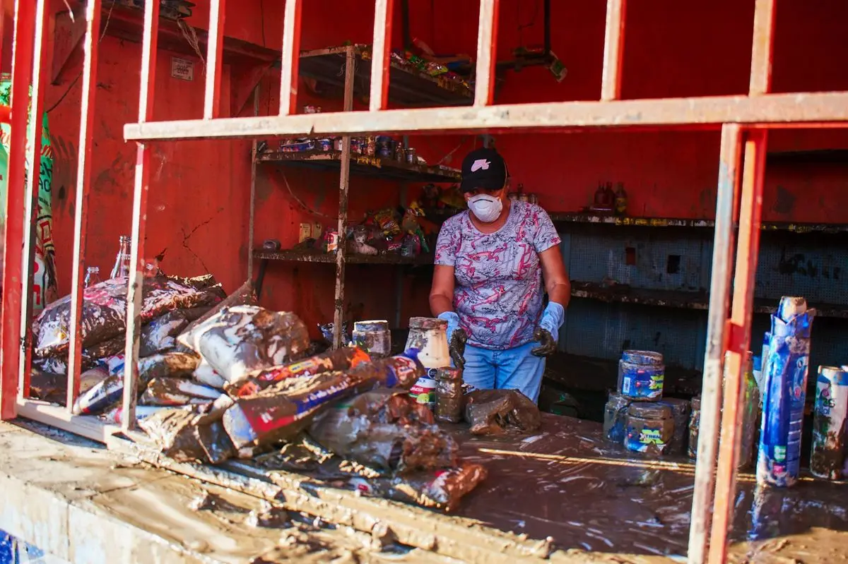 El Gobierno de México destinará una inversión inicial de 10 mil millones de pesos para atender a cerca de 100 mil familias damnificadas. Cuartoscuro.