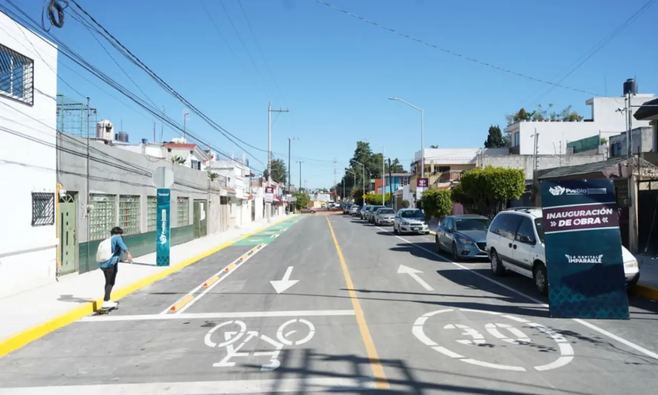  La modernización de la calle 8 Sur en Puebla. 