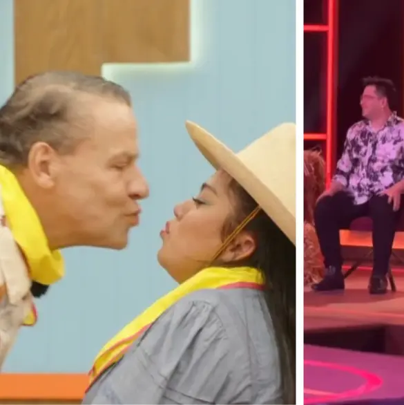Prometido de La Bea reacciona al beso de la comediante con Alfredo Adame en "La Granja VIP"