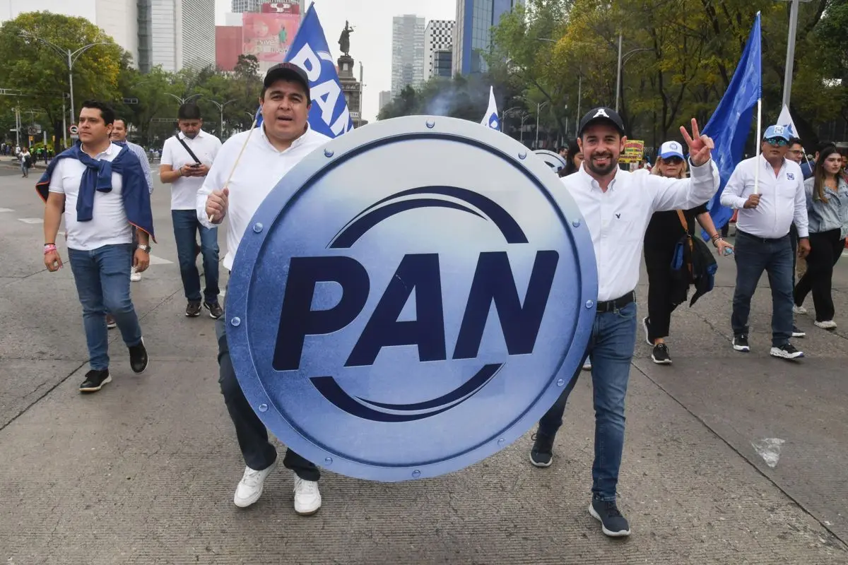 En su reconfiguración, el PAN hasta cambió de logo. Cuartoscuro.