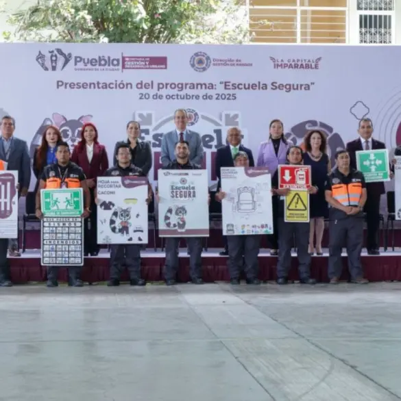 Puebla: ¿En qué consiste el programa Escuela Segura?