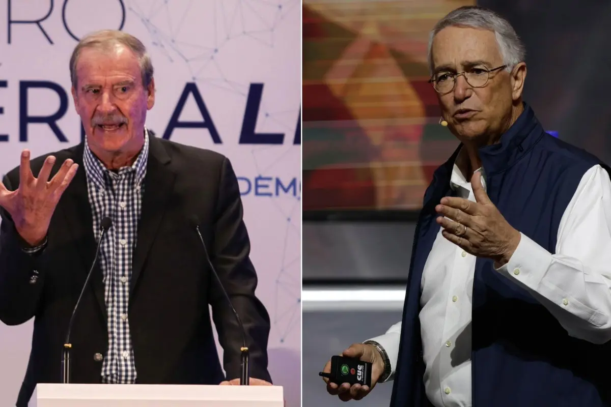  Vicente Fox expresa su respaldo a Salinas Pliego rumbo 2030 