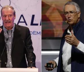 Vicente Fox expresa su respaldo a Salinas Pliego rumbo 2030: Aquí un buen gallo