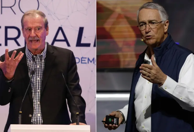Vicente Fox expresa su respaldo a Salinas Pliego rumbo 2030 Vicente Fox expresa su respaldo a Salinas Pliego rumbo 2030