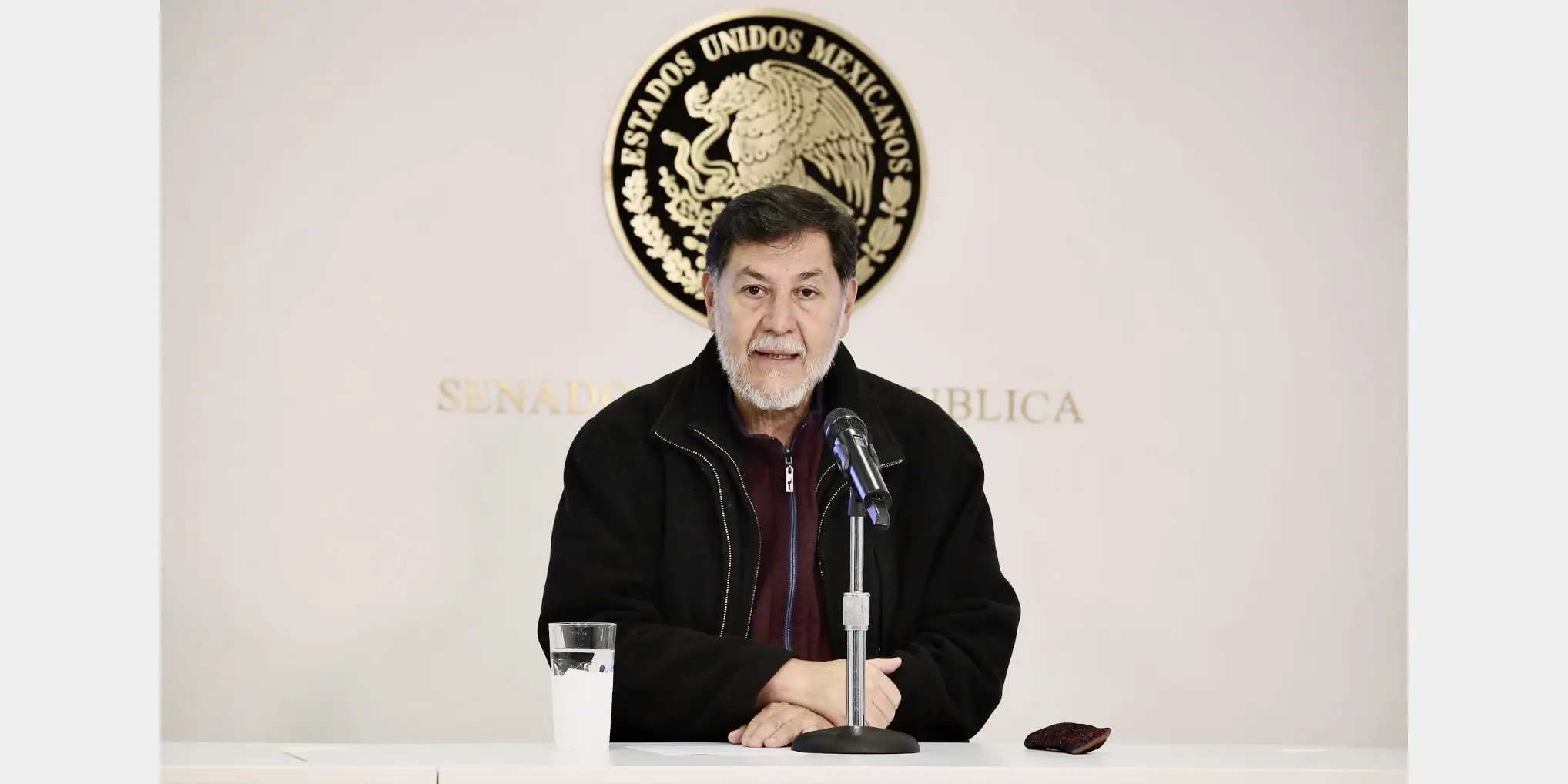 Noroña provocó polémica tras anunciar que pediría licencia en el Senado Cuartoscuro