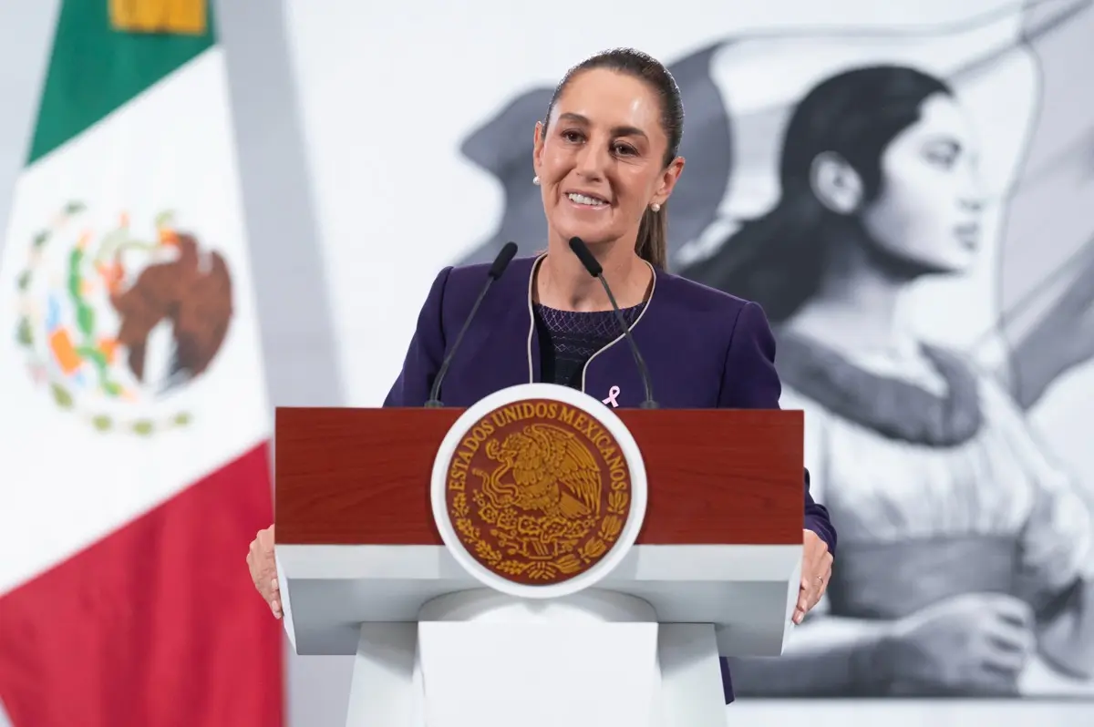 Sheinbaum pidió analizar posibles sanciones a Blanco. Presidencia.