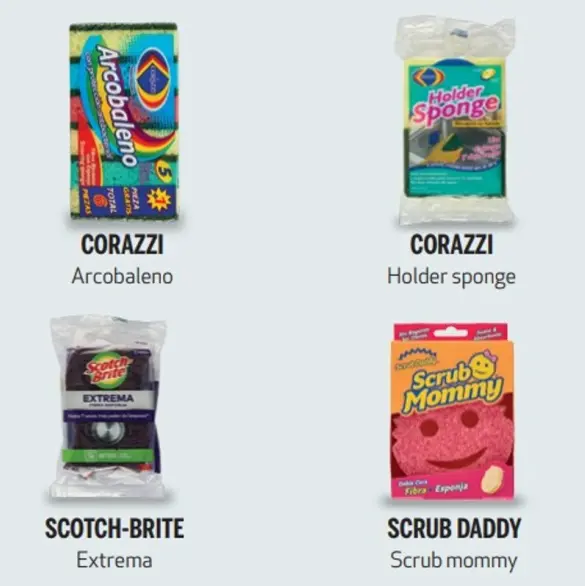 Scotch-Brite, Great Value o Scrub Daddy: Profeco revela cuáles son las mejores fibras para lavar trastes Scotch-Brite, Great Value o Scrub Daddy: Profeco revela cuáles son las mejores fibras para lavar trastes