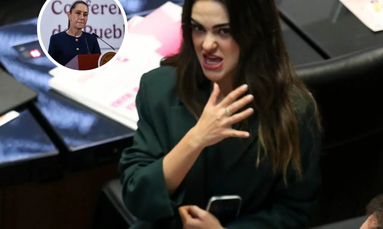  Andrea Chávez habló sobre los supuestos audios contra Sheinbaum. 