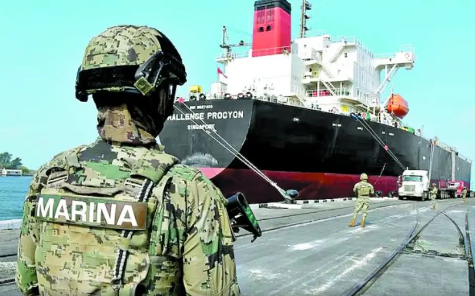 La Marina mexicana ha participado en operaciones contra el huachicoleo. Especial