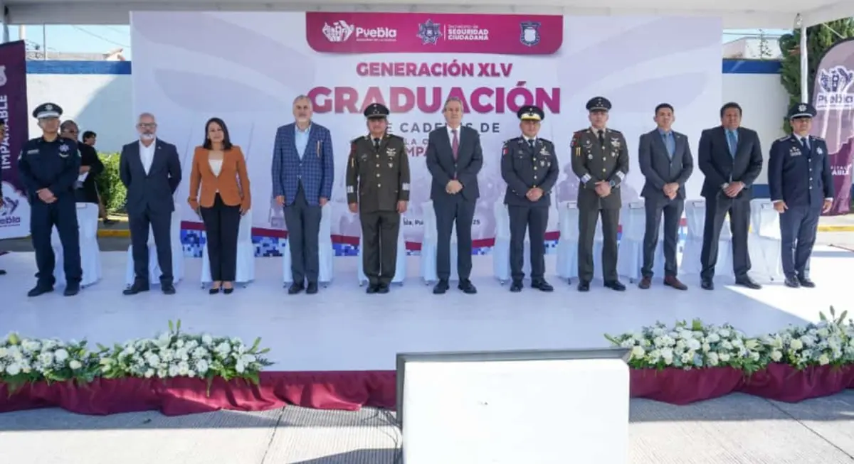 Pepe Chedraui encabezó la ceremonia. Puebla.