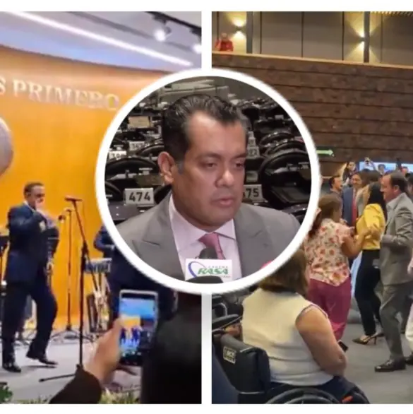 "No fue fiesta, fue evento cultural": Gutiérrez Luna justifica bailongo de la Sonora Santanera en San Lázaro