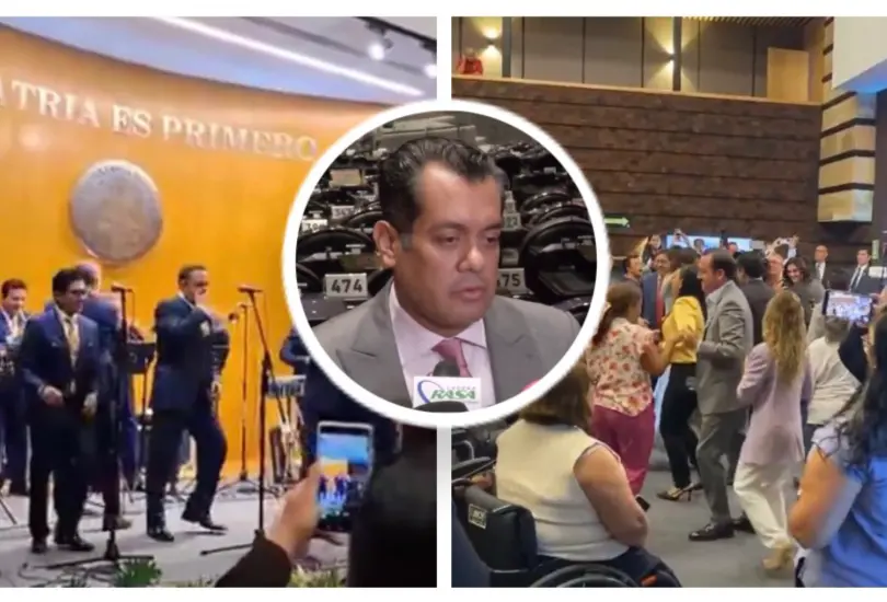 "No fue fiesta, fue evento cultural": Gutiérrez Luna justifica bailongo de la Sonora Santanera en San Lázaro "No fue fiesta, fue evento cultural": Gutiérrez Luna justifica bailongo de la Sonora Santanera en San Lázaro