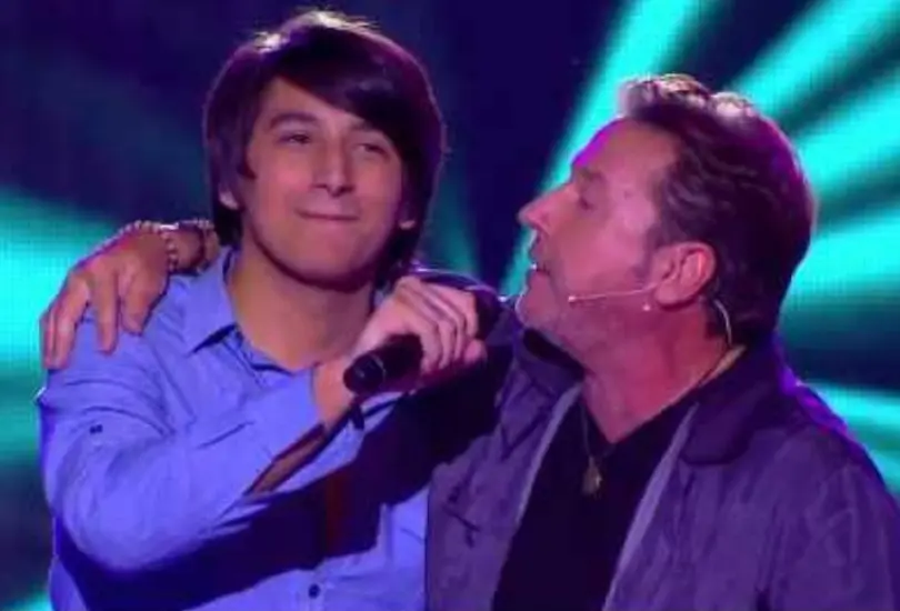 Joan Alarc&oacute;n y Ricardo Montaner