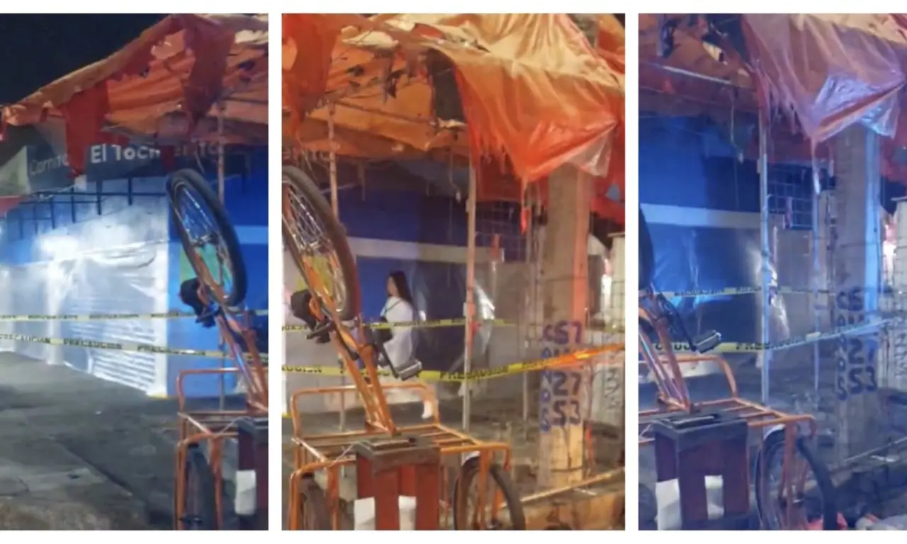  Incendian puesto de juguetes en Iztacalco: sospechan ataque por extorsión contra comerciantes 