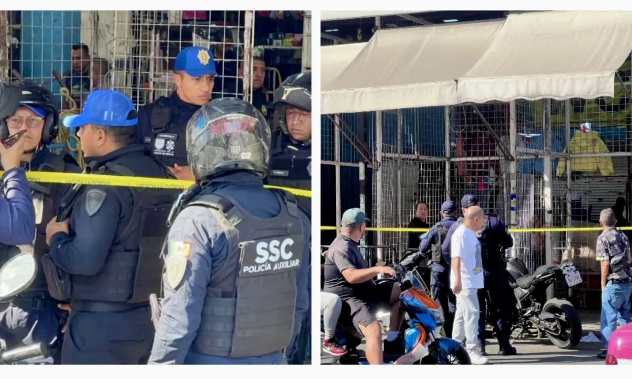  Terror en Tepito: balacera deja dos muertos y dos heridos en pleno Eje 1 Norte 