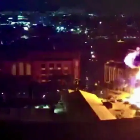 Captan el momento exacto de la explosión en restaurante frente al Monumento a la Revolución | VIDEO Captan el momento exacto de la explosión en restaurante frente al Monumento a la Revolución | VIDEO