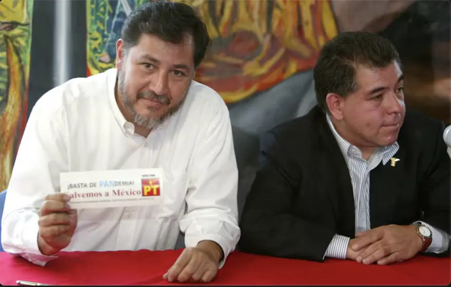 Noroña en el PT. Cuartoscuro