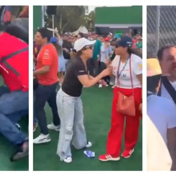 ¡Qué oso! Aficionados protagonizan peleas en el Gran Premio de México de la Fórmula 1 ¡Qué oso! Aficionados protagonizan peleas en el Gran Premio de México de la Fórmula 1
