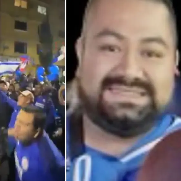 "¡No se va, Rodri no se va!": Aficionados despiden a Rodrigo Mondragón, seguidor de Cruz Azul