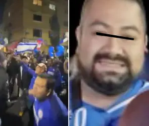 "¡No se va, Rodri no se va!": Aficionados despiden a Rodrigo Mondragón, seguidor de Cruz Azul