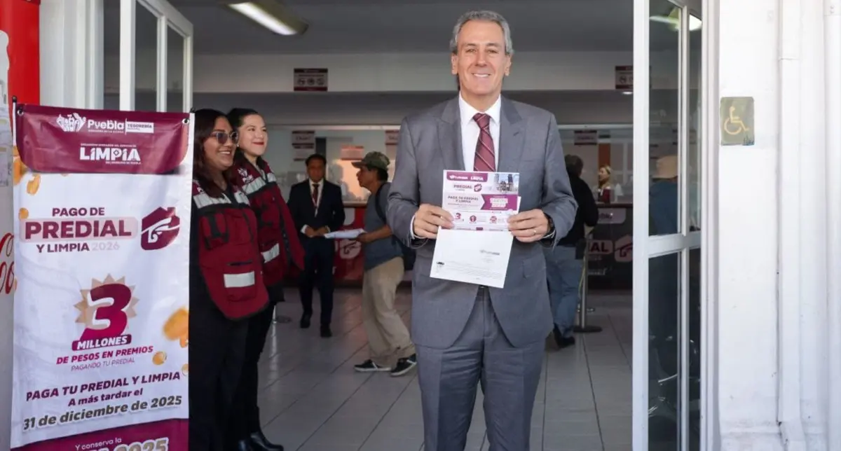 Pepe Chedraui lanza programa de pago anticipado de predial.  FB: Puebla.