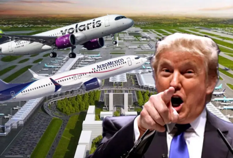De Aerom&eacute;xico a Volaris: Trump asesta golpe a&eacute;reo y cancela 13 rutas mexicanas a EE.UU.