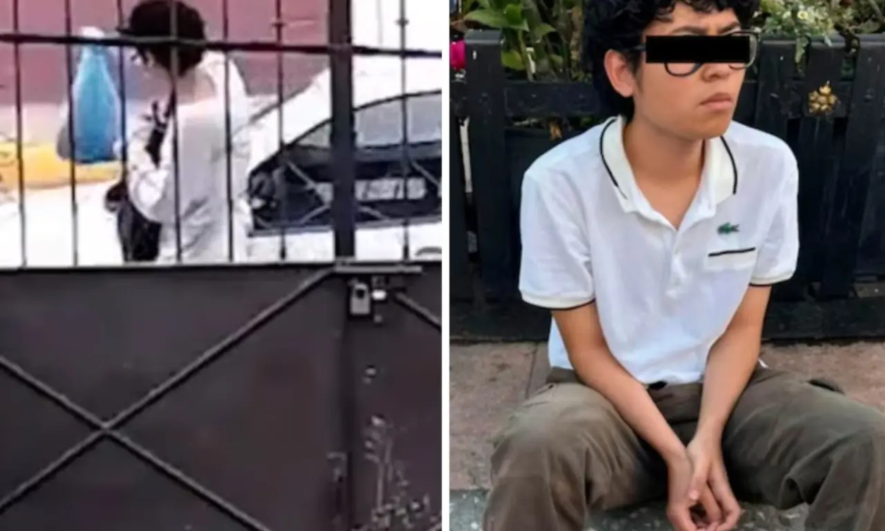  Lucio caminó sin rumbo con el recién nacido dentro de una bolsa de plástico. 