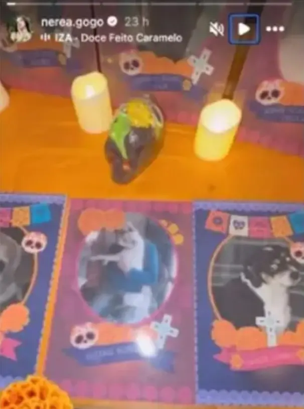 Ofrenda de Nerea Godínez Instagram