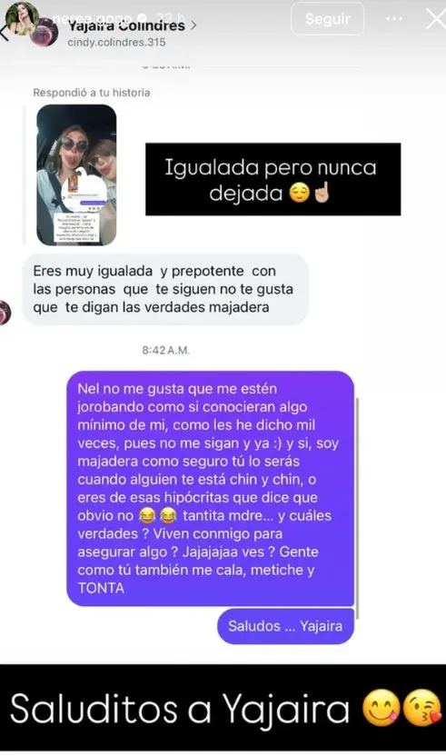 Nerea responde a críticas Instagram